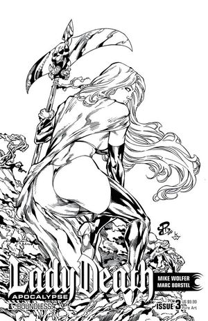 Lady Death: Apocalypse #3 (Premium Pure Art Cover)