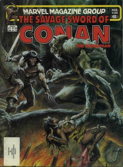 The Savage Sword of Conan #86 Comic