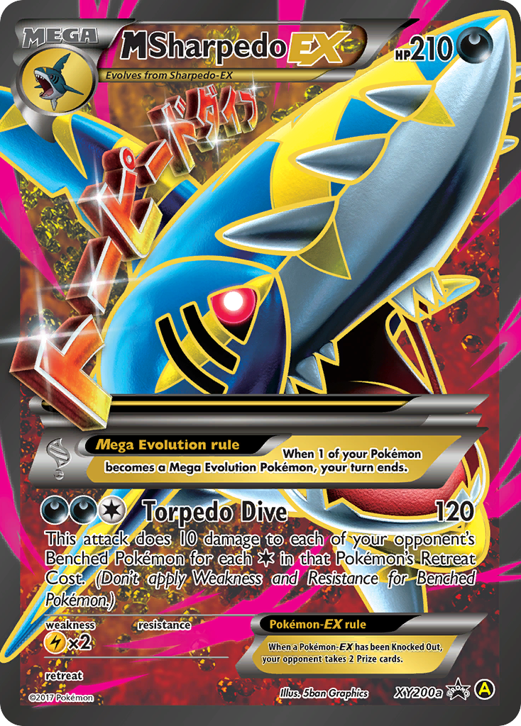 Sharpedo Pokémon Card