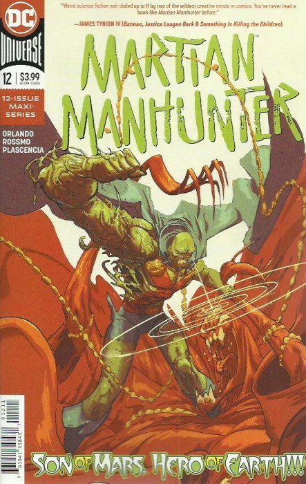 8//A DC 2016 VF//NM Martian Manhunter 3rd Series