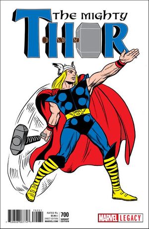 The Mighty Thor #700 (Kirby 1965 T-shirt Variant Leg)