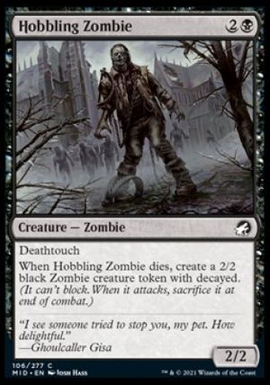 Hobbling Zombie (Innistrad: Midnight Hunt)