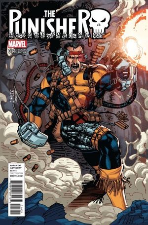 The Punisher #14 (X-men Card Variant)