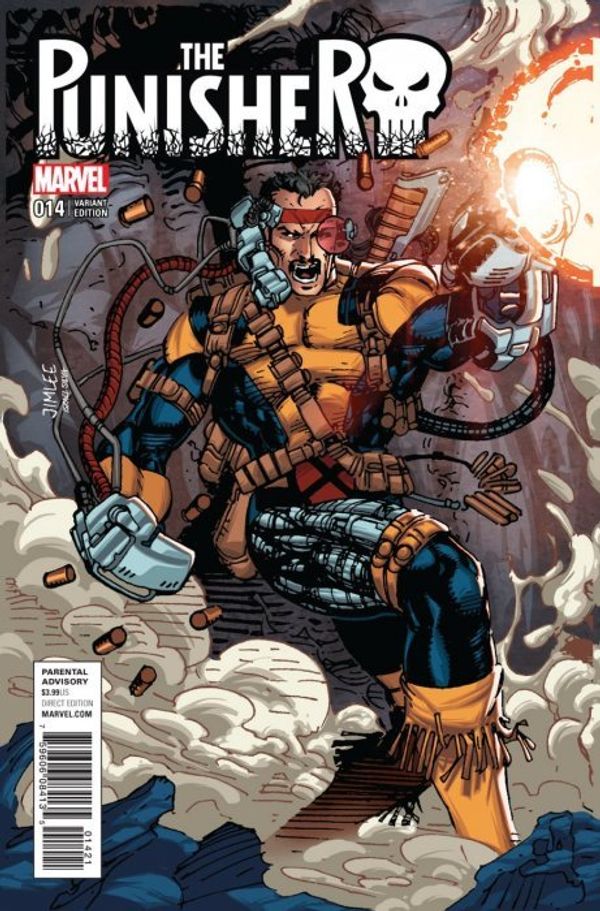 The Punisher #14 (X-men Card Variant)