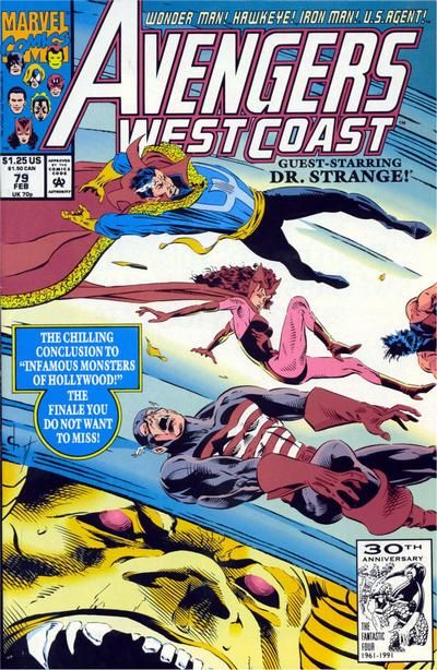 Avengers West Coast #79 Comic