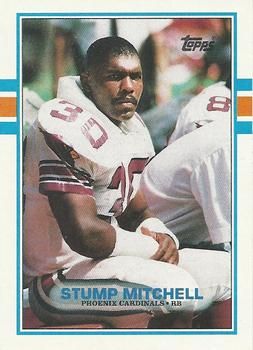 Stump Mitchell 1989 Topps #288 Sports Card