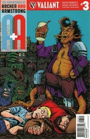 A&A: The Adventures of Archer & Armstrong #3 (Cover D 10 Copy Cover Roberts)