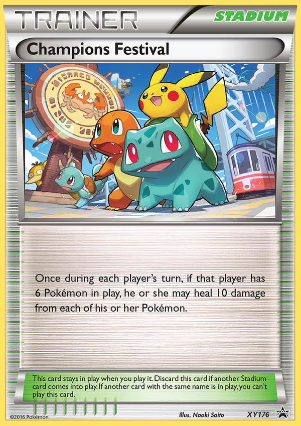 Champions Festival (XY176) - XY Black Star Promos