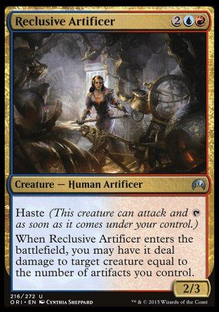 Reclusive Artificer (Magic Origins) Trading Card