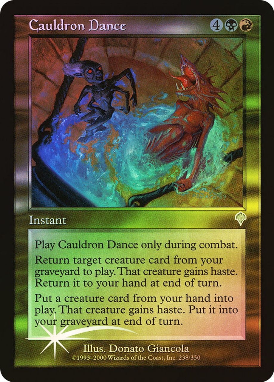 Cauldron Dance (Invasion - Foil) Trading Card