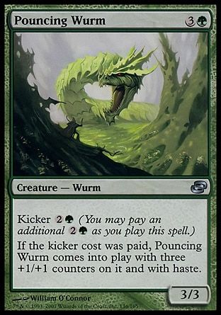 Pouncing Wurm (Planar Chaos) Trading Card