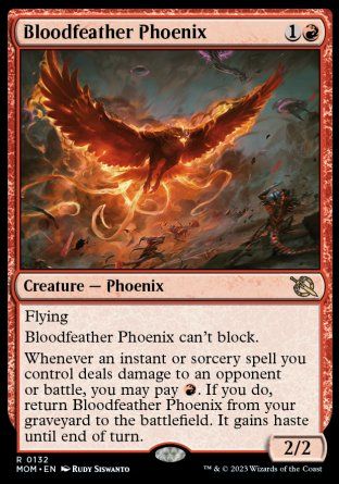 Bloodfeather Phoenix (March of the Machine) Trading Card