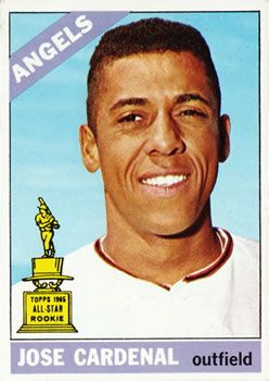 Jose Cardenal 1966 Topps #505 Sports Card