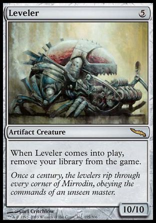 Leveler (Mirrodin) Trading Card