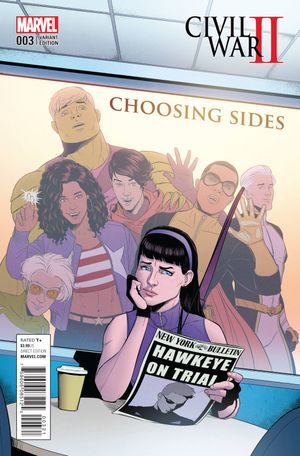 Civil War II: Choosing Sides #3 (Mckelvie Variant)