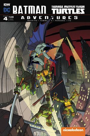 Batman/Teenage Mutant Ninja Turtles Adventures  #4 (Subscription Variant)