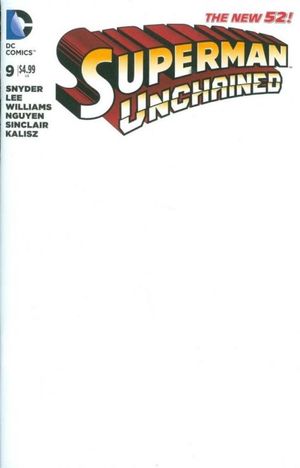 Superman Unchained #9 (Blank Var Ed)