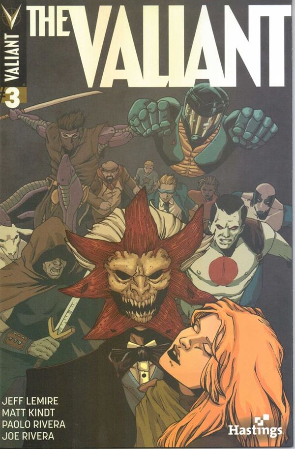 The Valiant #3 (Hastings Edition)