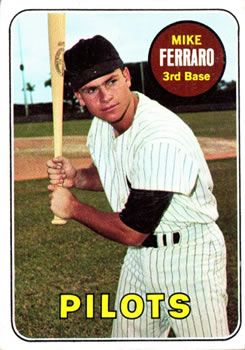 Mike Ferraro 1969 Topps #83 Sports Card