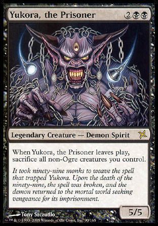 Yukora, the Prisoner (Betrayers of Kamigawa) Trading Card