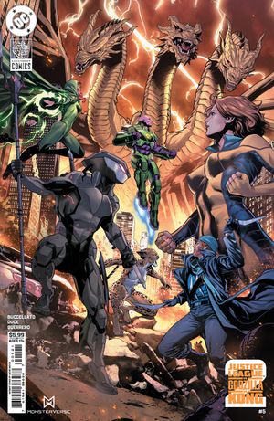 Justice League vs. Godzilla vs. Kong 2 #5 (Cvr C Lucas Meyer Card Stock Variant)