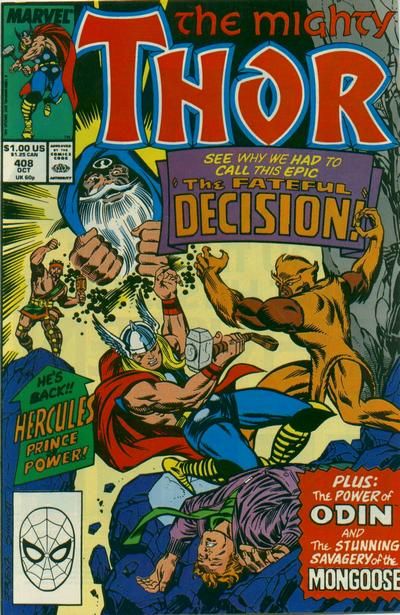 Thor #408 Comic