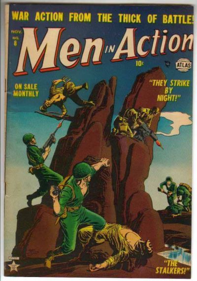 Men In Action #8 Comic