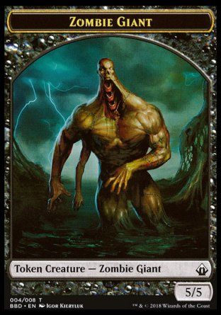 Zombie Giant (Battlebond) Trading Card