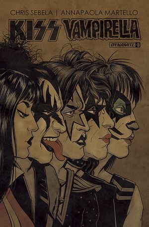 Kiss/Vampirella #5 (Cover B Ihde)
