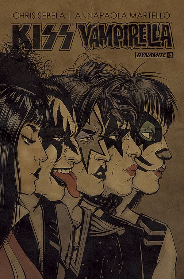Kiss/Vampirella #5 (Cover B Ihde)