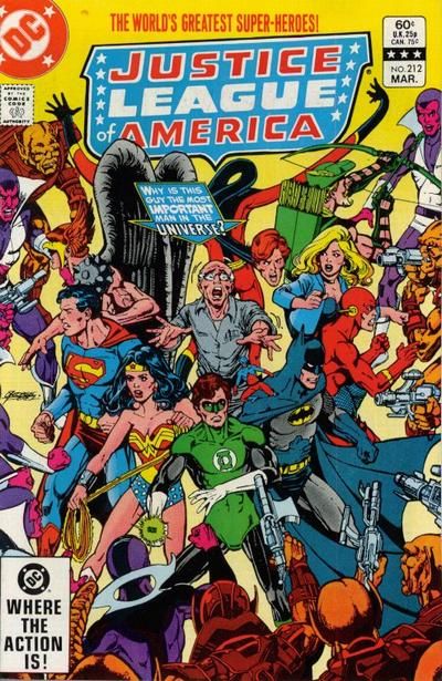 Justice League of America #212 Comic