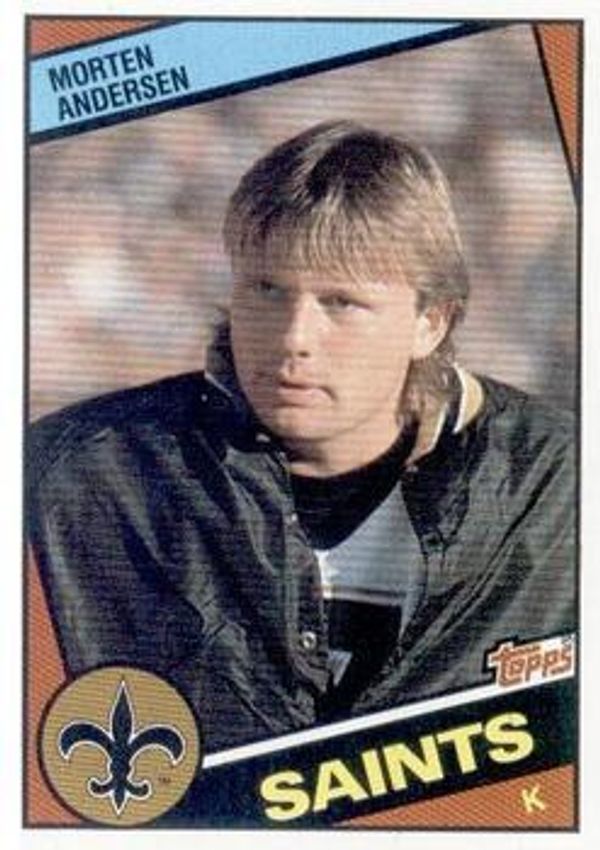 Morten Andersen 1984 Topps #300