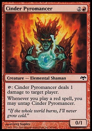 Cinder Pyromancer (Eventide) Trading Card