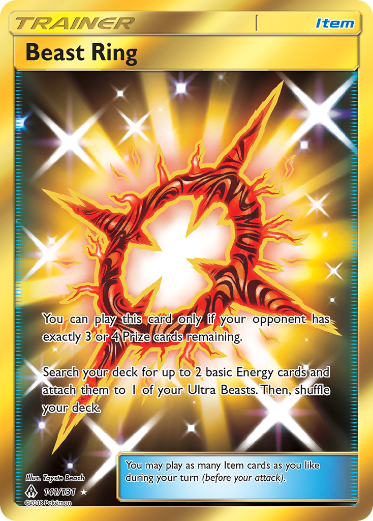 Beast Ring (Trainer: Item) (141/131) - Forbidden Light Pokémon Card