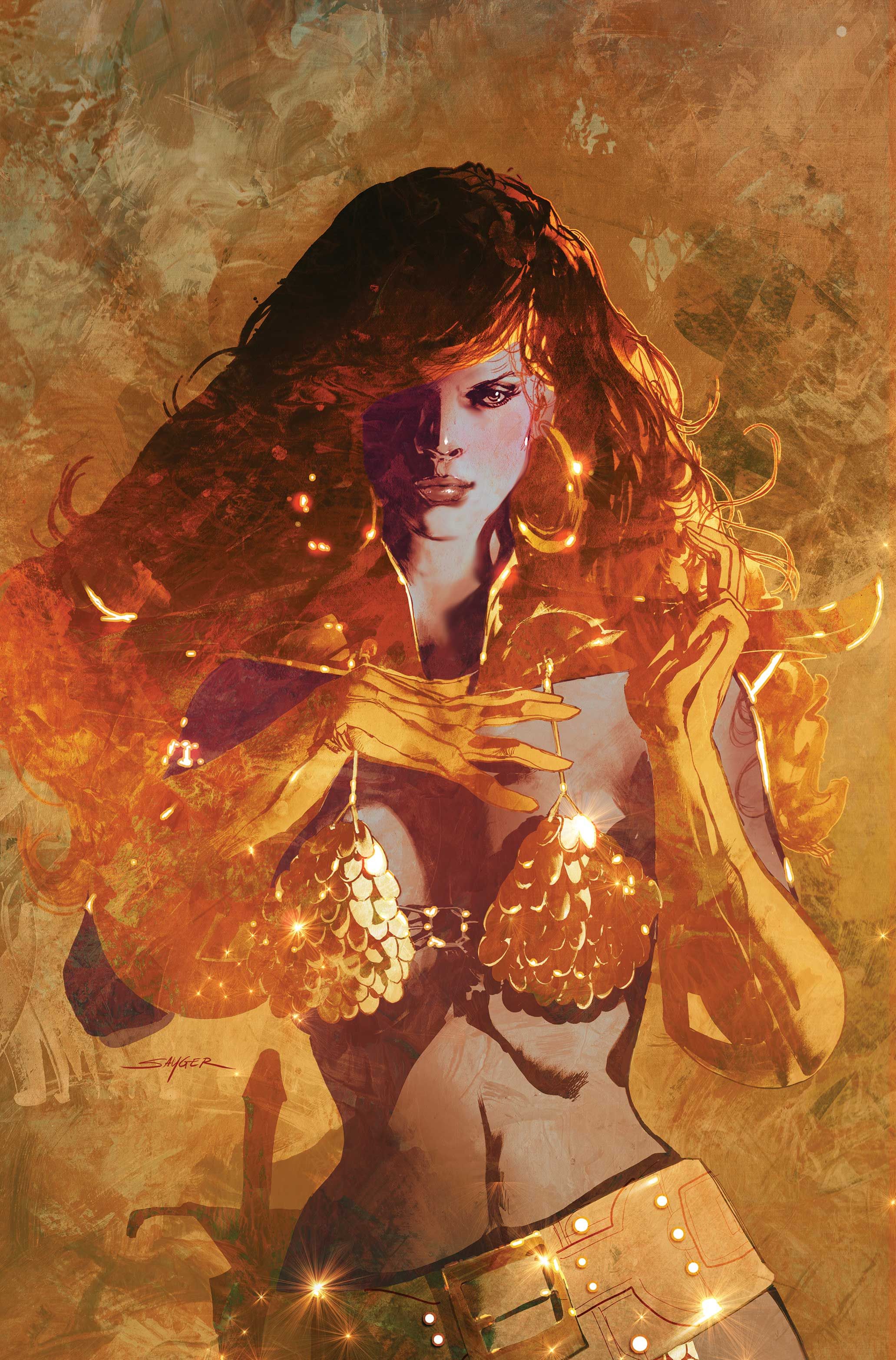 Red Sonja She Devil With A Sword #1 (Cvr O Inc 1:25 Stuart Sayger Virgin Variant) Comic