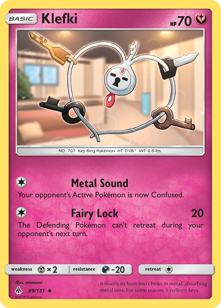 Klefki (89/131) - Forbidden Light Pokémon Card