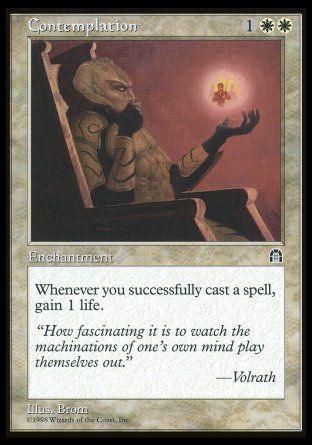 Contemplation (Stronghold) Trading Card