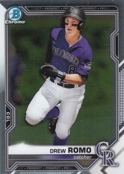 Drew Romo 2021 Bowman Chrome - Prospects Baseball #BCP-164 Sports Card