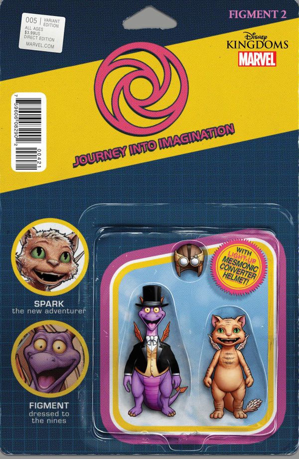 Figment 2 #5 (Christopher Action Figure Variant)
