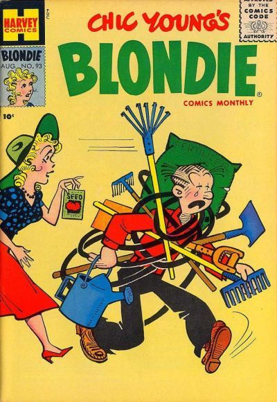 Blondie Comics Monthly #93 Comic