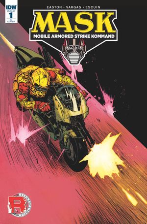 Mask Mobile Armored Strike Kommand #1 (50 Copy Cover)