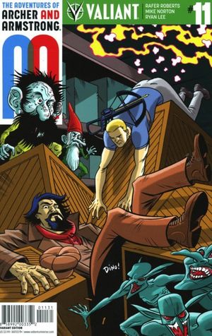 A&A: The Adventures of Archer & Armstrong #11 (Cover C 20 Copy Cover Haspiel)