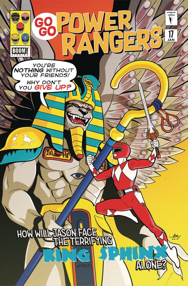 Saban's Go Go Power Rangers #17 (Preorder Mok Variant Sg)