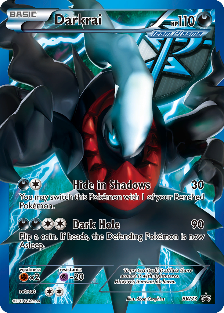 Darkrai (BW73) - BW Black Star Promos Pokémon Card