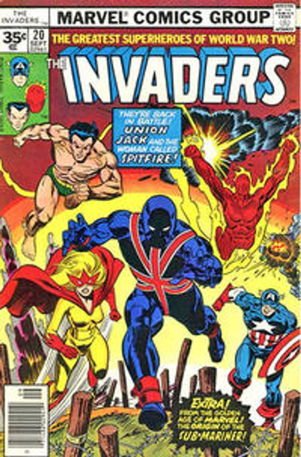 The Invaders #20 (35 cent variant)