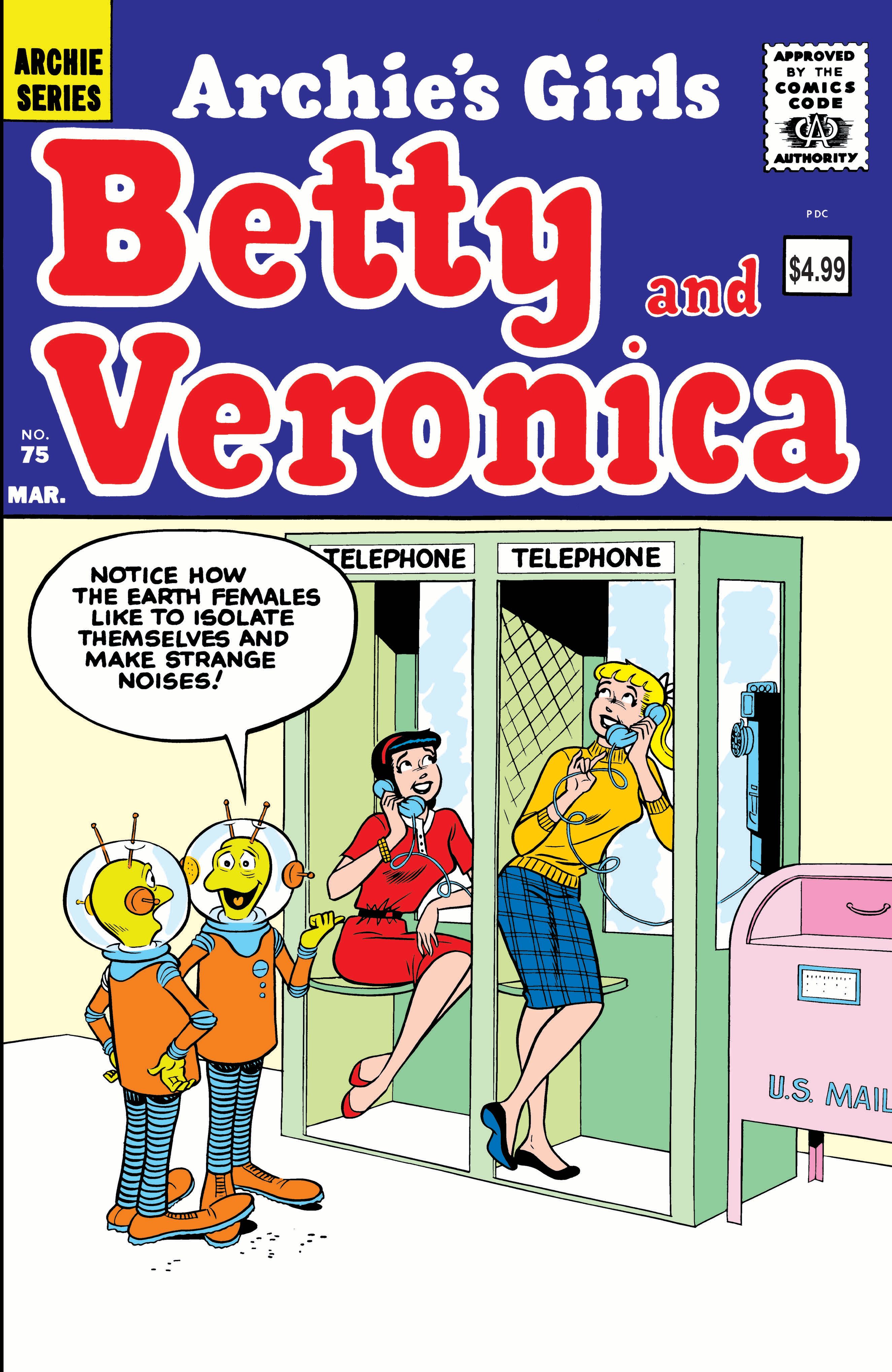 Archie's Girls Betty and Veronica #75 (Facsimile Edition) Comic