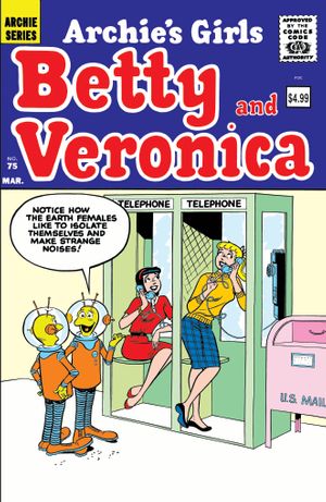 Archie's Girls Betty and Veronica #75 (Facsimile Edition)