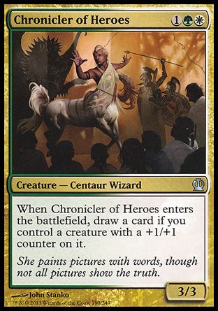 Chronicler of Heroes (Theros) Trading Card