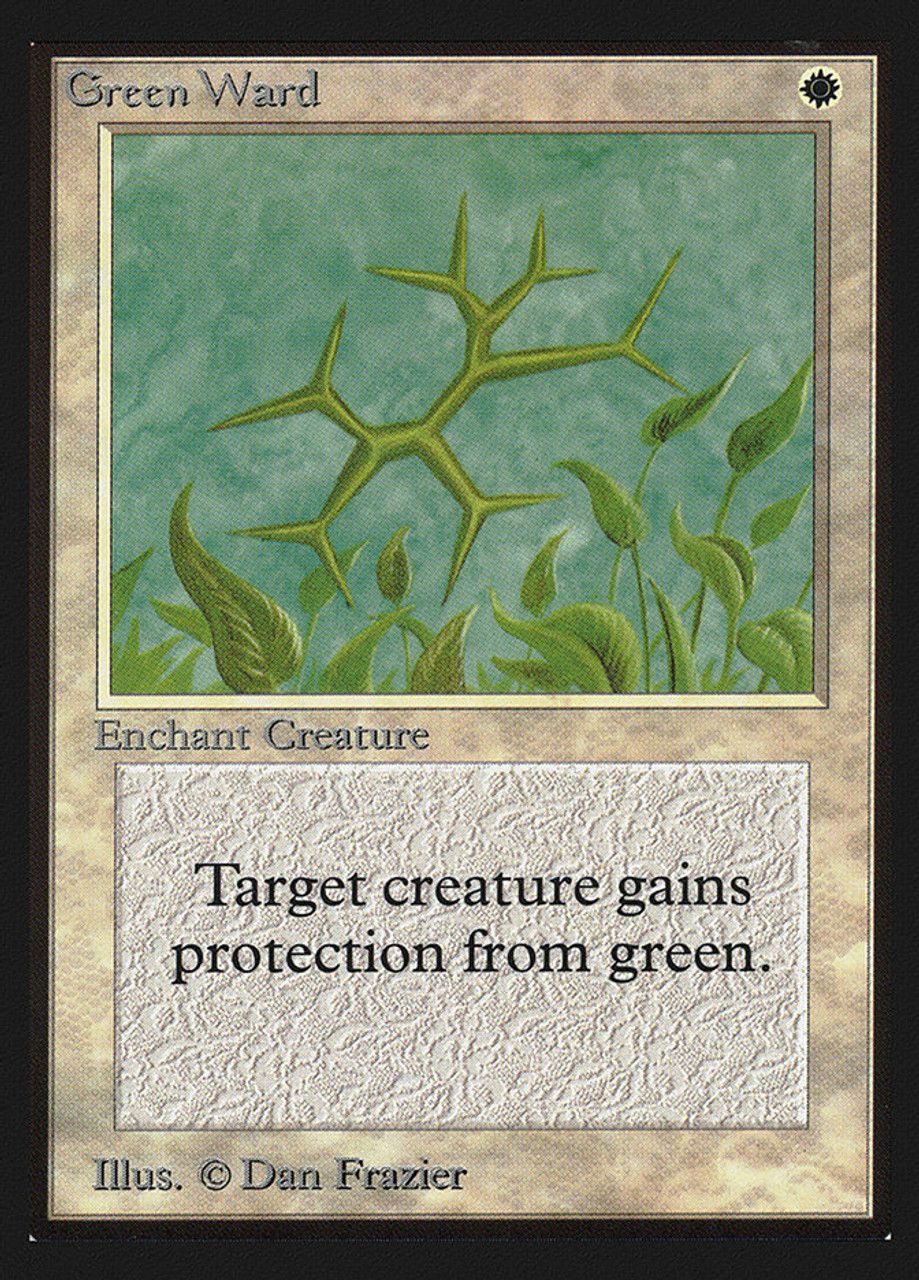 Green Ward (Collector's Edition) Trading Card