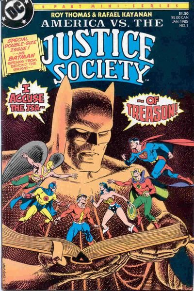 America vs. the Justice Society #1 Comic